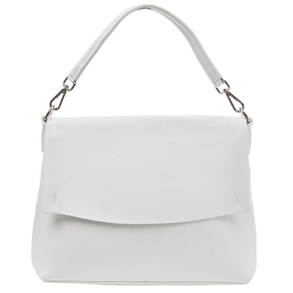 Шкіряна жіноча сумка Virginia Conti Italy — Art03180white