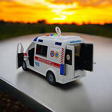 Машина "Швидка допомога" "Авто Експерт", УКРАЇНСЬКЕ ОЗВУЧУВАННЯ, тематичні фрази та пісні, підсвічування, фото 2