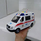 Машина "Швидка допомога" "Авто Експерт", УКРАЇНСЬКЕ ОЗВУЧУВАННЯ, тематичні фрази та пісні, підсвічування, фото 3