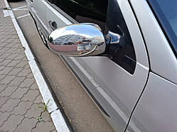 Накладки на дзеркала (2 шт., нерж) для Ford Focus I 1998-2005 рр