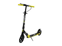 Самокат жовтий міський 2-х коліс 200мм алюміній арт.SK211 ТМ 7TOYS