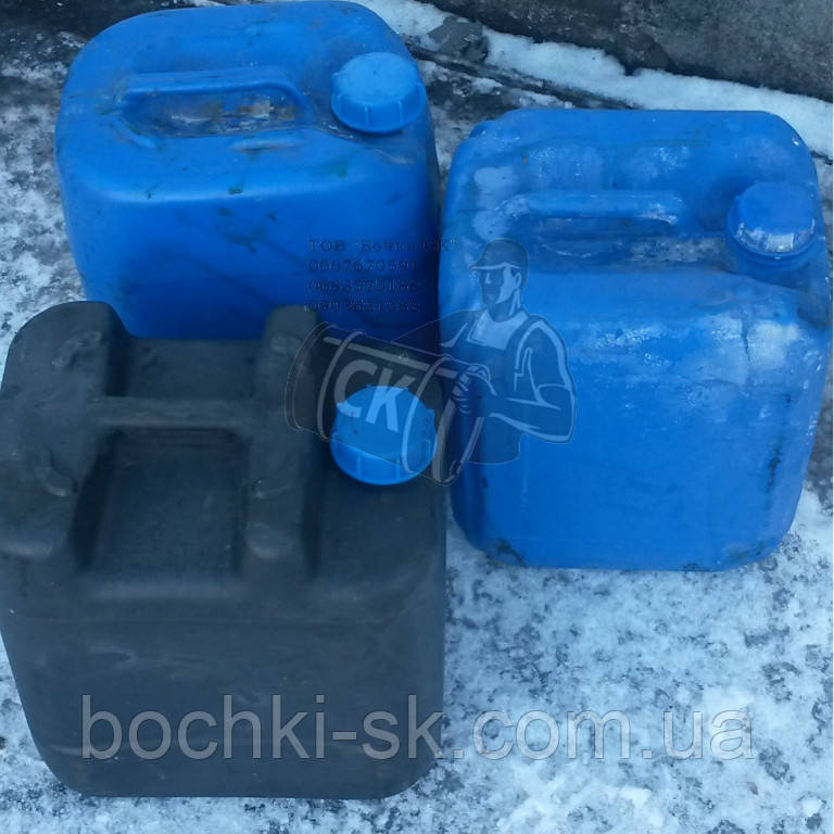 Каністри 20 л технічні б/у (не миті), фото 1