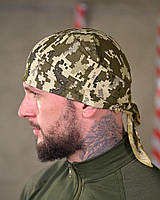 Бандана підшоломник тактичний Піксель, універсальний розмір, дихаючий захисний підшоломник