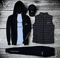 Новий брендовий демісезонний комплект Andar Андар для чоловіків худі штани стильний міський образ