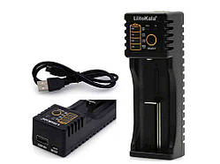 Зарядний пристрій для акумуляторів 1шт LiitoKala Lii-100, універсальне, USB, ОРИГІНАЛ ТМ LIITOKALA