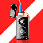 Дворежимна запальничка USB + турбо в подарунковому пакованні US-626U2, фото 2