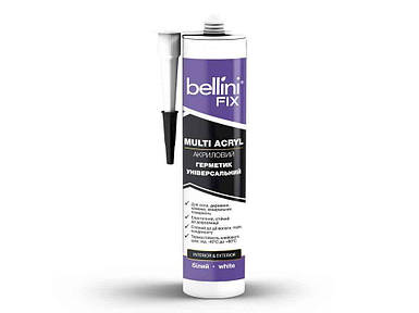 Герметик 440мл універсальний акриловий MULTI ACRYL ТМ BELLINI FIX FG