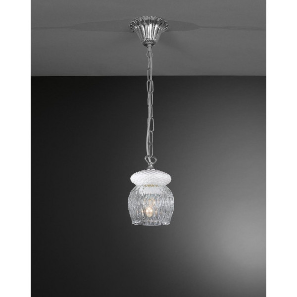 Люстра LA LAMPADA L 1208/1.02 WHITE