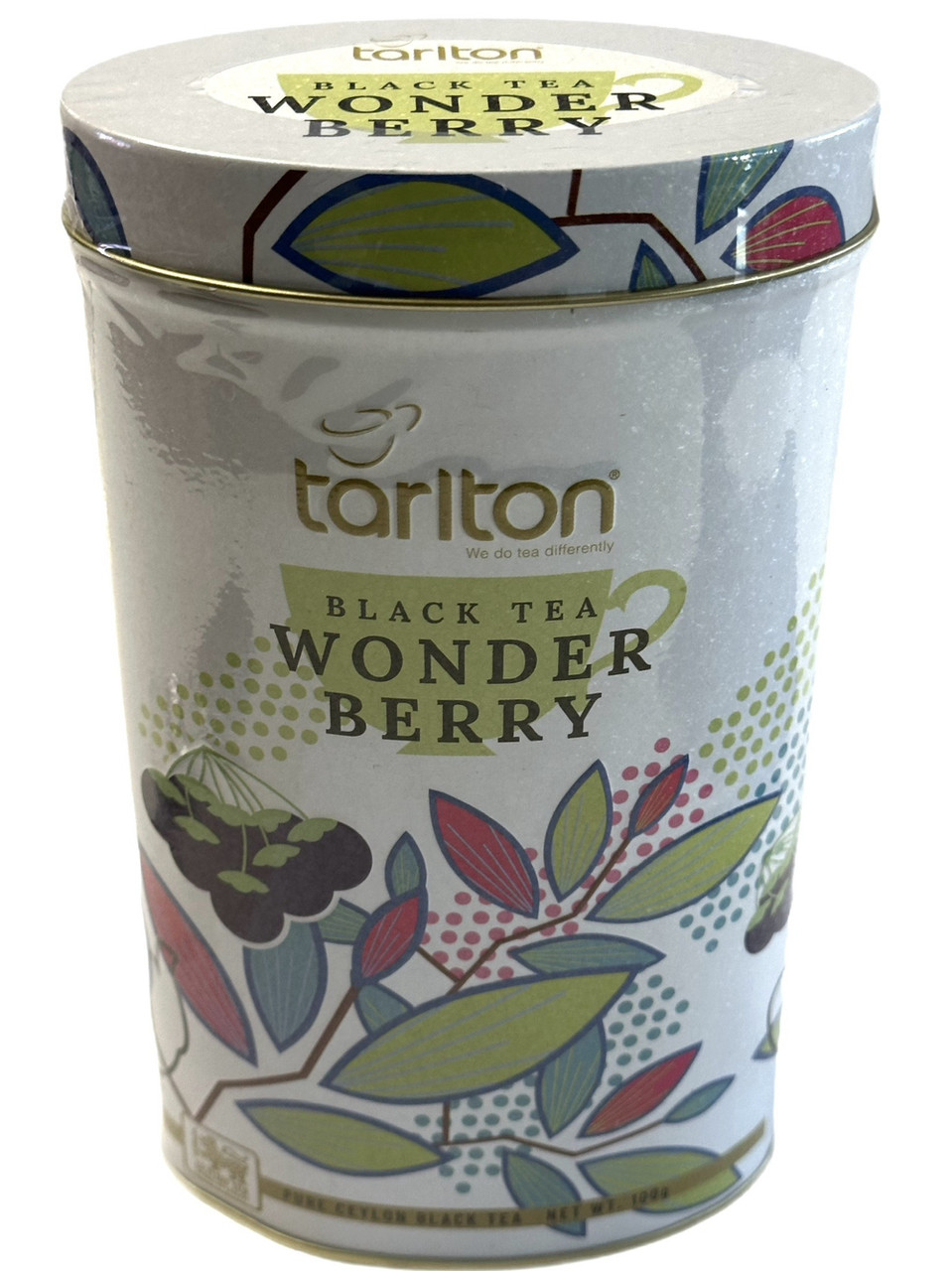 Чай Tarlton Wonder Berry Black чорний Ягідний цейлонський  100 г ж\б
