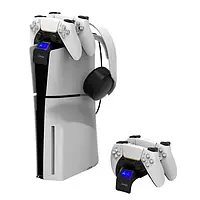 Зарядна станція для геймпада iPega DualSense PS5 PG-P5S016 Sony PlayStation 5 Slim