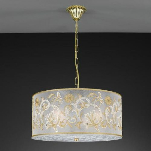 Люстри LA LAMPADA L 981/5.26 organza beige