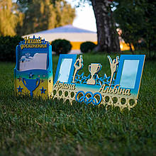 Медальниця та дипломниця для гімнастики. Коробочка для грамот. Холдер для медалей гімнастики. Дипломниця.