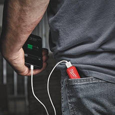 Портативний акумулятор Milwaukee L4 PPS-301 з USB зарядним пристроєм, 2,1А, фото 3