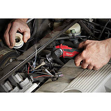 Акумуляторний паяльник MILWAUKEE M12 SI-201C із зарядним пристроєм, 2Ач акумулятором та кейсом, фото 6
