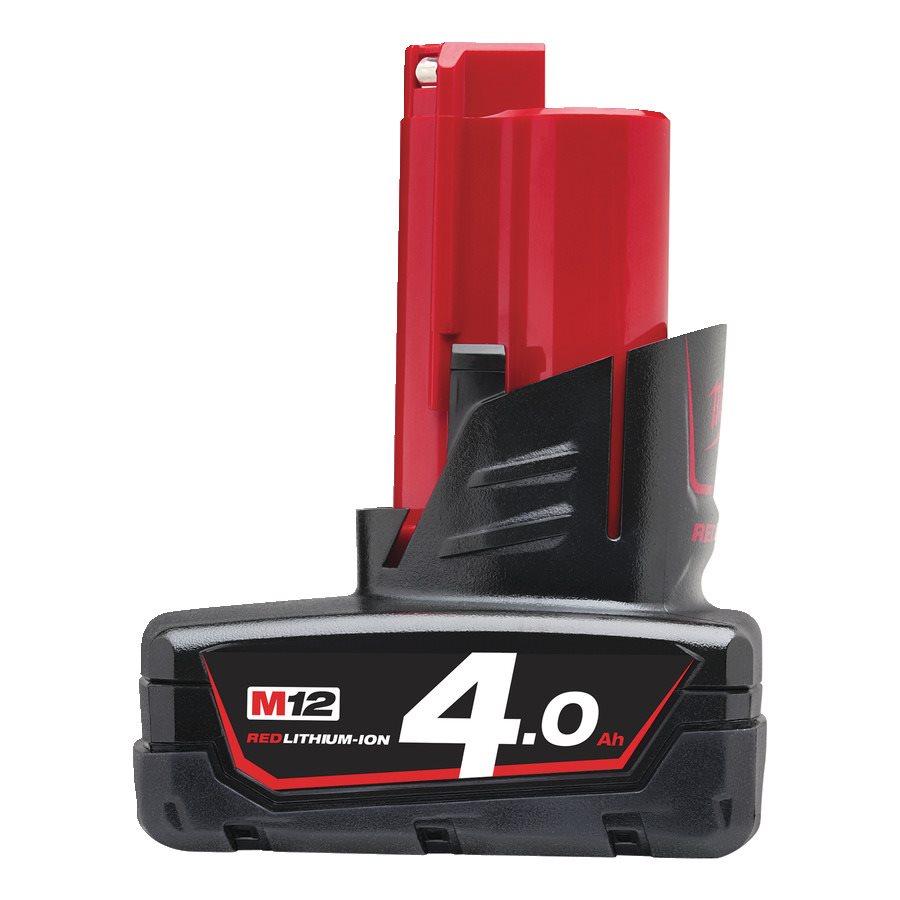 Аккумулятор MILWAUKEE M12 B4 4Ah - Потужність та надійність для вашого інструменту.