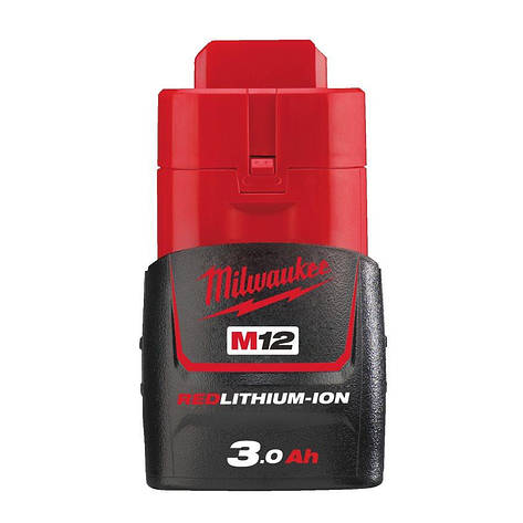 Аккумулятор MILWAUKEE M12 B3 3 Ач - Потужність та надійність для вашого інструменту., фото 1