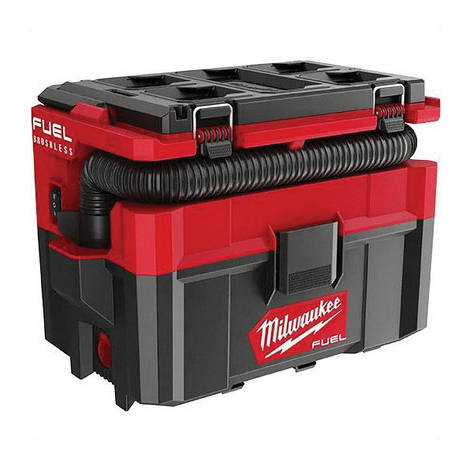 Акумуляторний пилосос Milwaukee M18 FPOVCL-0 PACKOUT: Безщіткова модель для сухого та вологого збирання, фото 1