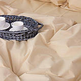 Комплект постільної білизни Ранфорс Персиковий Полуторний розмір 150х220, фото 5