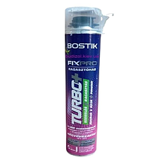 Клей-піна 2в1 Bostik Fixpro Turbo+ 60 секунд, 750 мл