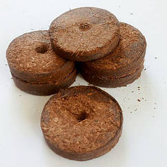 Кокосові таблетки для розсади COCOPRESS  (Данія) діаметр 36 мм 1500 шт