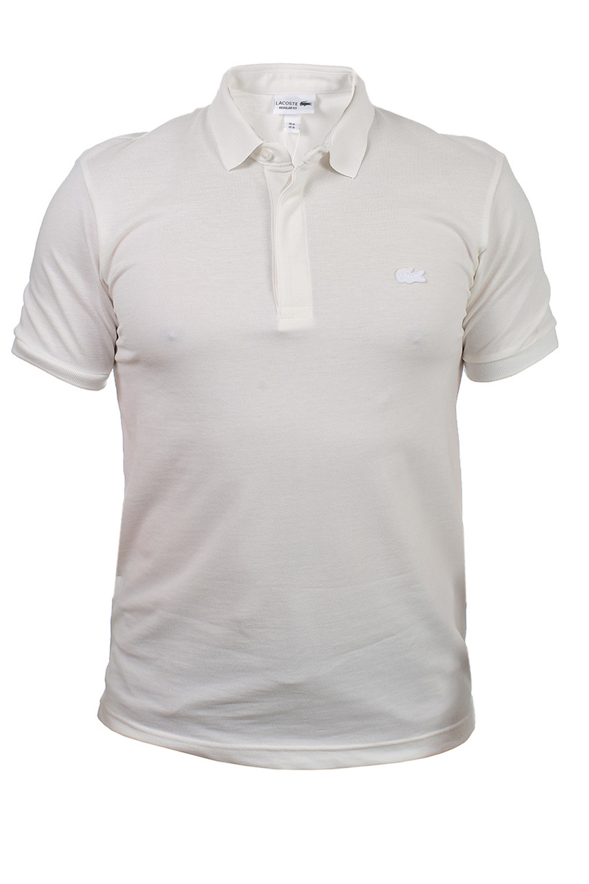 Футболка-поло чоловіча Lacoste 25-260-36 молочна