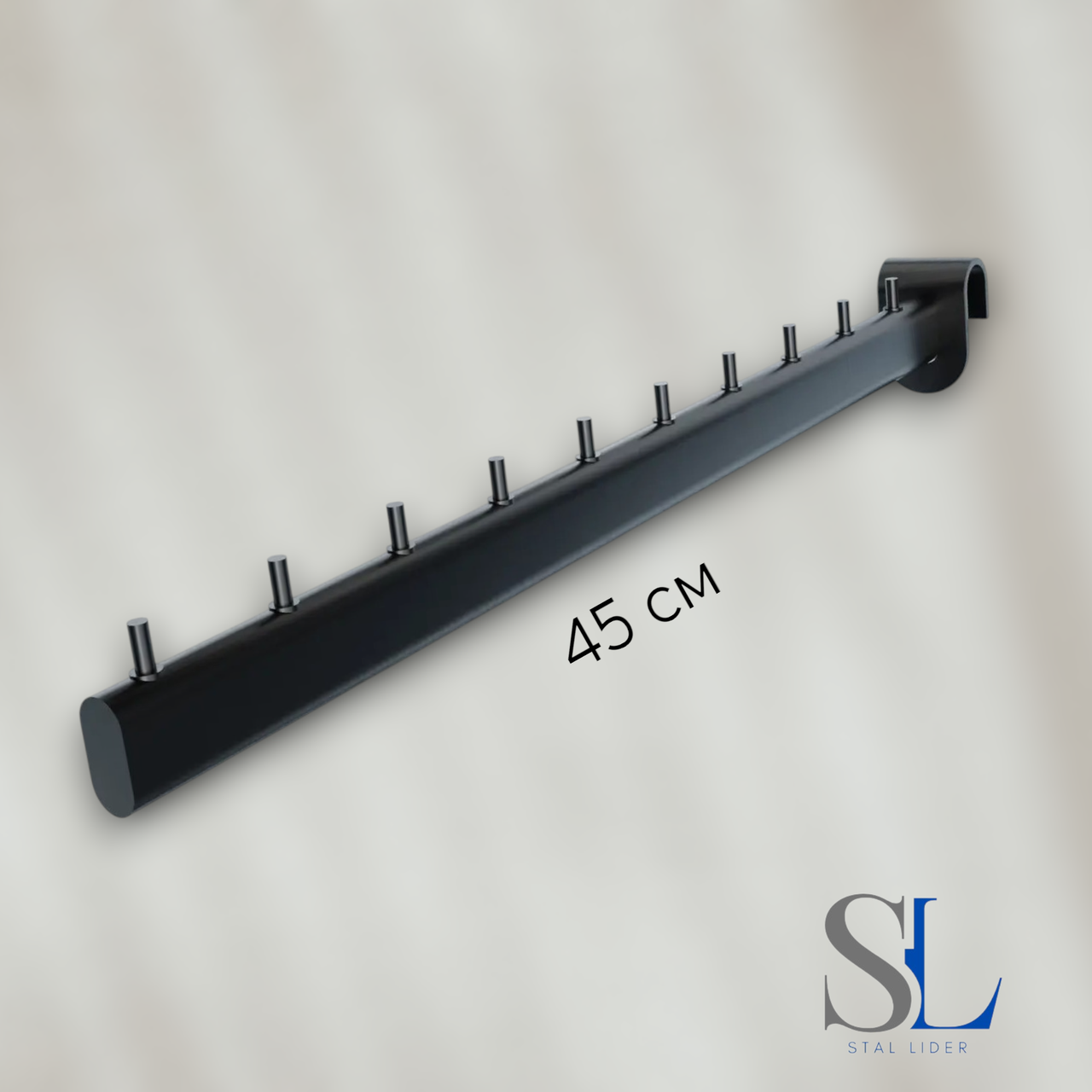 Флейта (кронштейн) на овальну перемичку 45 см 10штирів, фото 1