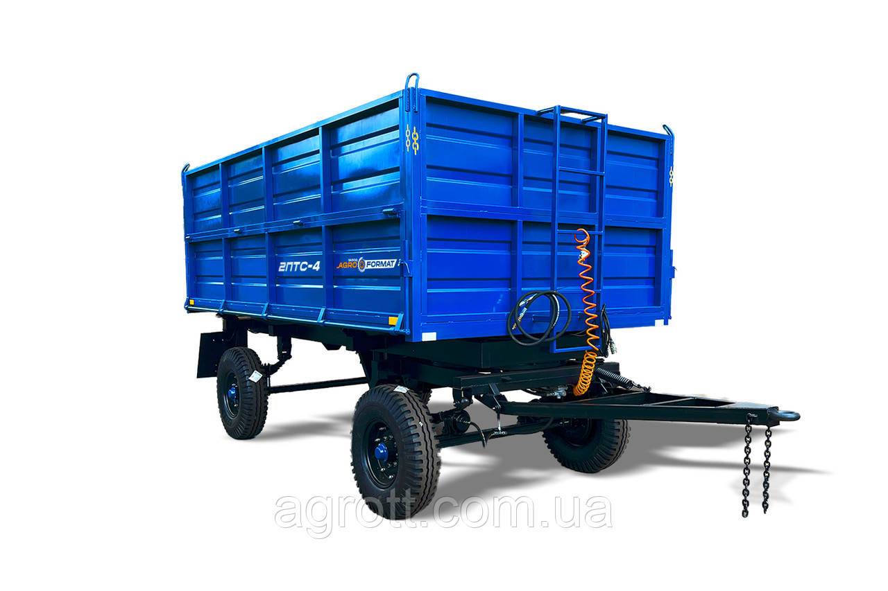 Причіп тракторний самоскидний 2ПТС-4 (Зерновоз)