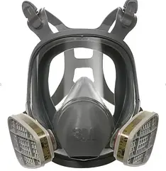 Повнолицева маска 3 м 6800 протигаз від хімій