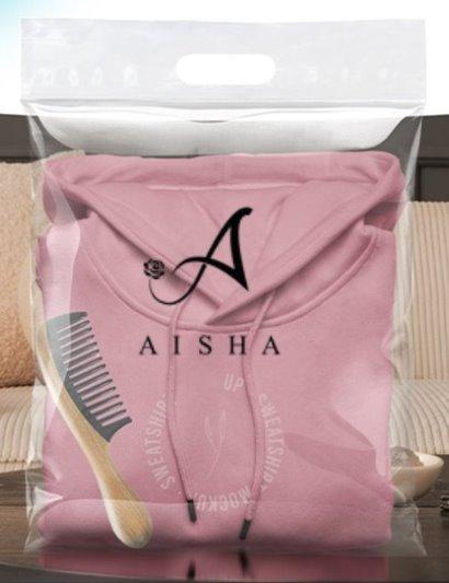 Пакет персоналізований 35х45 см з прорізною ручкою Зіп-Лок глянцевий Щільність 100 мкм Для оптових замовлень, фото 1