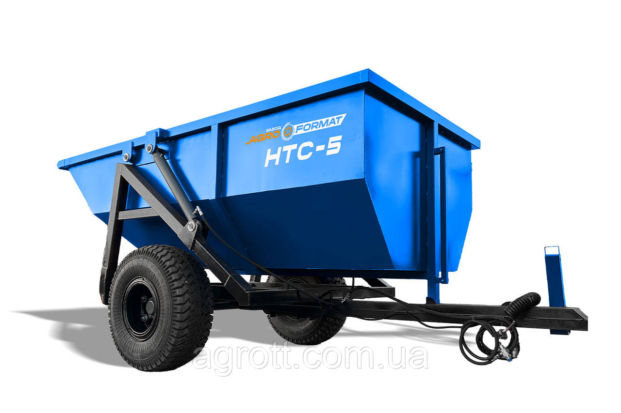 Напівпричіп тракторний самоскидний герметичний НТС–5г