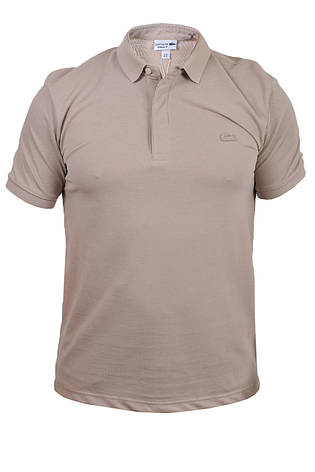 Футболка-поло чоловіча Lacoste 25-260-67 кремова, фото 1