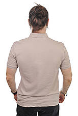 Футболка-поло чоловіча Lacoste 25-260-67 кремова, фото 4