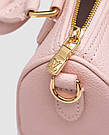 Жіноча сумка Луї Віттон Louis Vuitton Speedy Nano Monogram Empreinte Leather Rose, фото 2