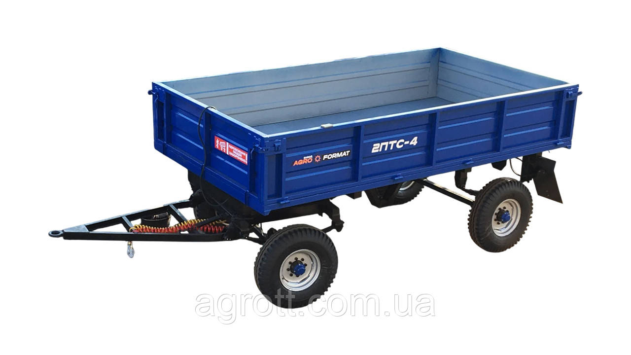 Причіп тракторний самоскидний 2ПТС-4 (Базовий), фото 1