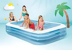 Надувний сімейний басейн Intime YT-012 306×183×56 см