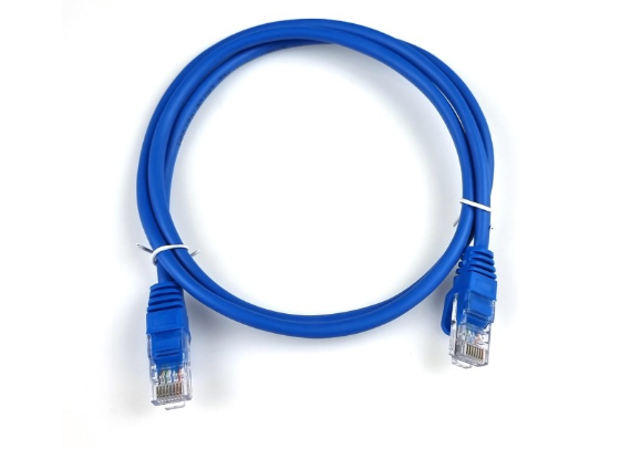 Патч-корд мережевий UTP Cat.5e, 2 метри, синій