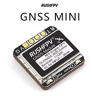 RUSHFPV GNSS MINI M10 UBX NMEA Двопротокольний GPS-модуль Вбудована керамічна антена для RC FPV