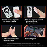 Пудра для кращого ковзання пальців на екрані MEMO FS03 мобільних ігор пабг пубг pubg call of duty mobile, фото 4