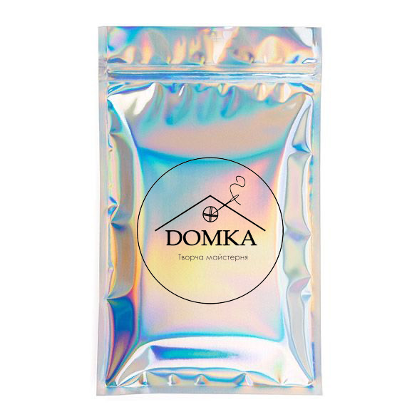 Пакет зіпер 30х40 см оптом Друк логотипу компанії на голографічних зіп-пакетах, фото 1