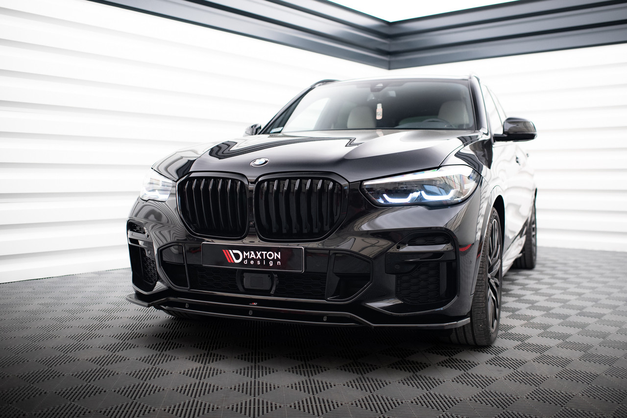 Спліттер BMW X5 G05 M Sport тюнінг обвіс елерон (V1)