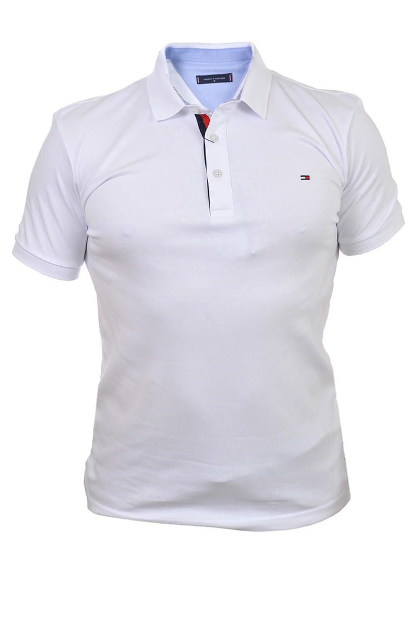 Футболка-поло чоловіча Tommy Hilfiger 25-256-01 біла