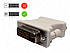 Перехідник DVI-I 24+5pin to VGA 15pin білий, фото 3