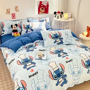 Набір дитячої постільної білизни з простирадлом Стіч Disney Stitch