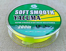 Ліска монофільна, нейлонова "YACUMA SOFT SMOOTH" 200м (0.16/2.40кг), фото 3