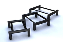 Підставки під опалювальні печі ПП-00, ПП-01.