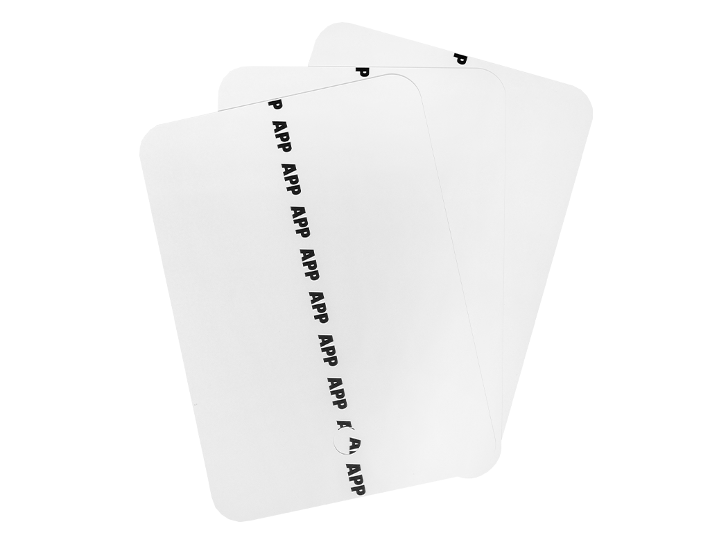 Тест-пластина для фарби APP біла (металева), фото 1