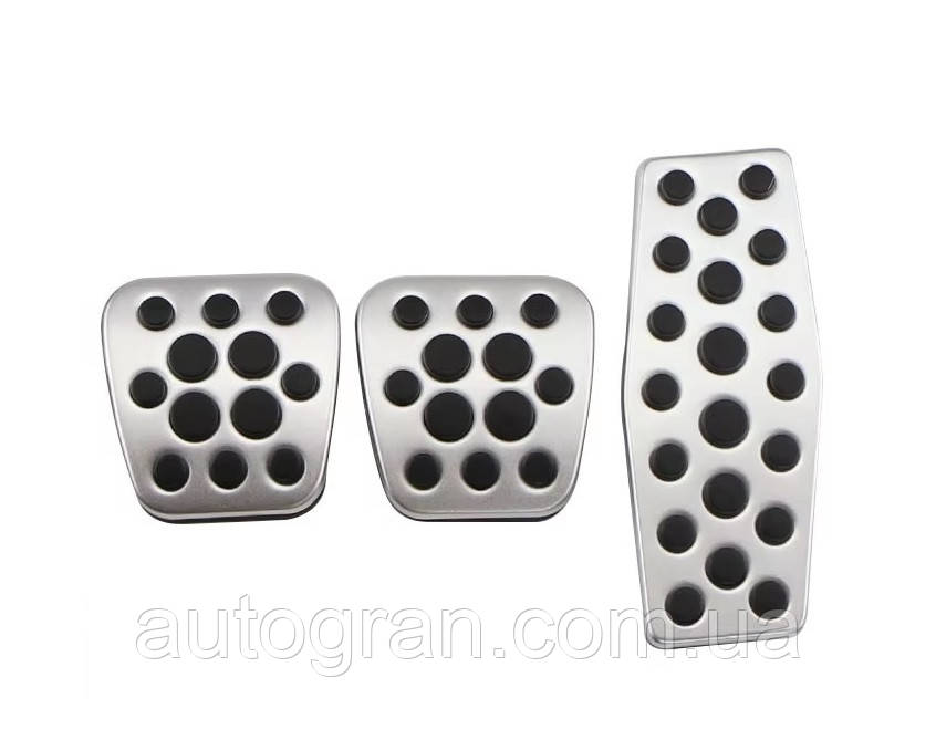 Накладки на педалі Chevrolet Cruze Opel Astra Insignia механіка, фото 1