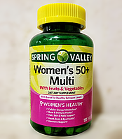 Spring Valley Women s 50+ Multi 150 таблеток мультивітамінний комплекс для жінок старше 50 років