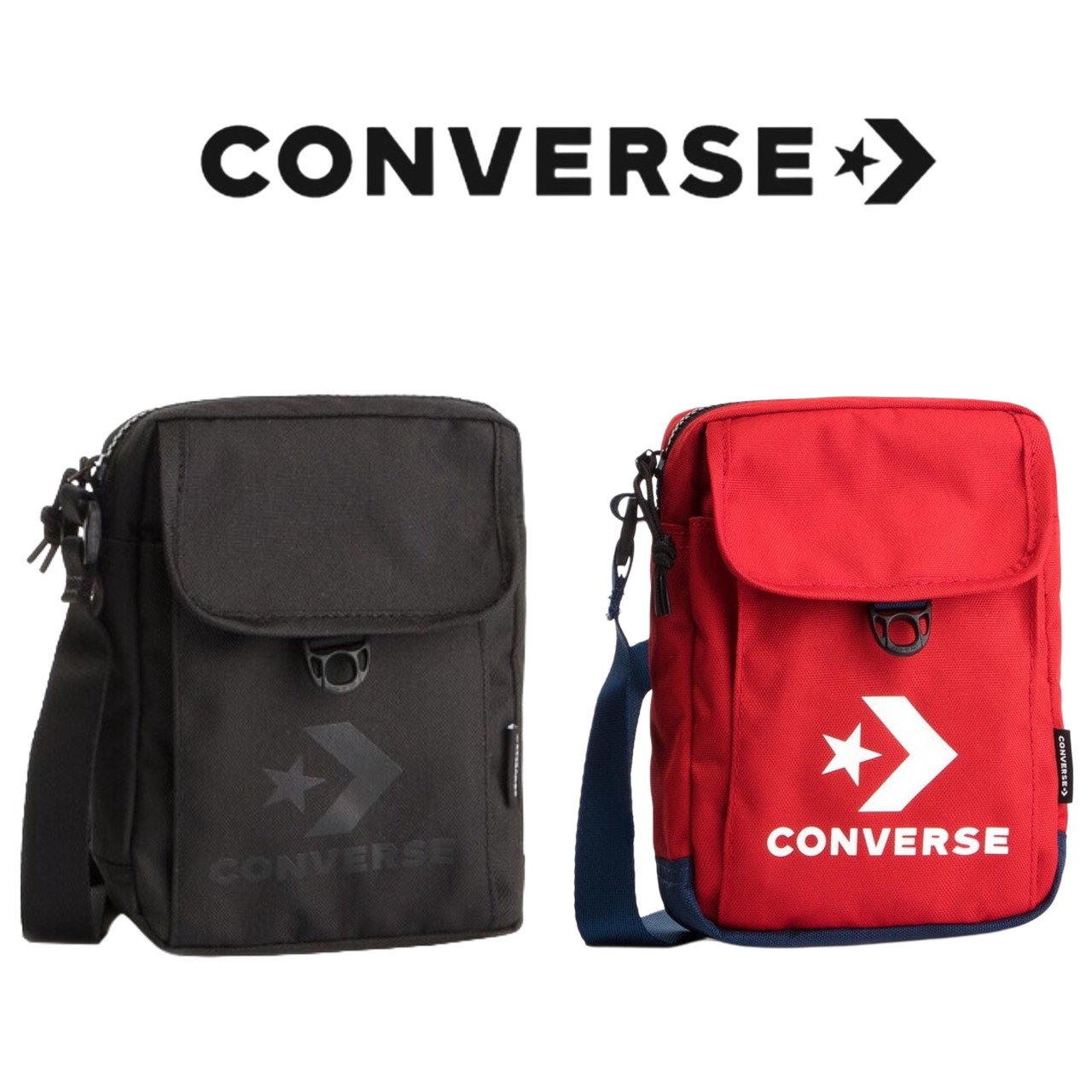 Сумка Converse Poly Color Cross Body Shoulder Bag 'Black