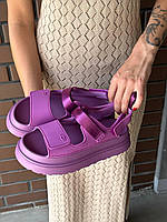 Женские сандалии Ugg Goldenglow Sandals Pink (розовые) модные босоножки на лето UG101 Угг